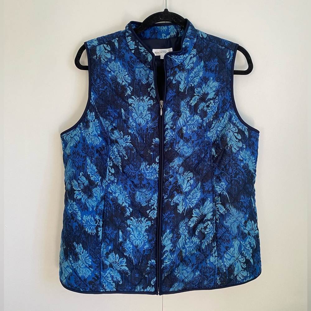 Northern Reflections Blue Paisley Vest